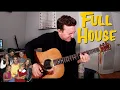 Download Lagu Full House Theme --- Fingerstyle Guitar Cover + Free Tabs {Jacob Neufeld}