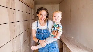 Family Work Day On Our NEW Shipping Container