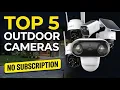 Best Outdoor Security Cameras Without Subscription 2026