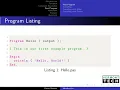 Introduction to Programming with Pascal Lecture 00