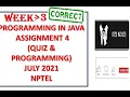 programming in java-Nptel week 3 Programming assignment 4 nptel NPTEL JAVA SOLUTION July 2021