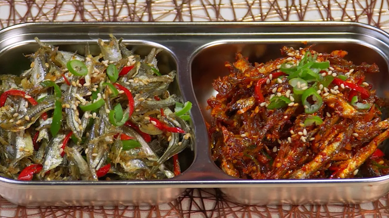 멸치볶음 4종 (꽈리고추조림, 잔멸치볶음, 고추장볶음, 멸치무침)