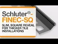 Introducing Schluter -FINEC-SQ Profile for Walls