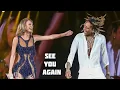 Taylor Swift \u0026 Wiz Khalifa - See You Again (Live on The 1989 World tour)