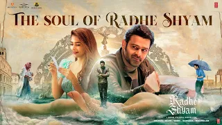 the soul of radhe shyam prabhas pooja hegde radha krishna kumar thaman s uv creations