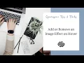 Add or Remove an Image Filter on Hover Squarespace Tutorial