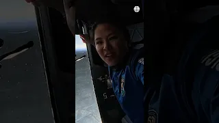 Primeras imágenes de Jesús Calleja en el espacio