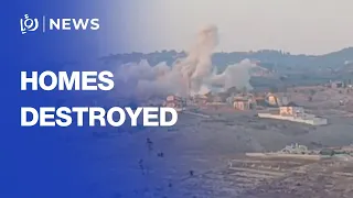 'Israeli' troops blow up homes and move through southern Lebanon
