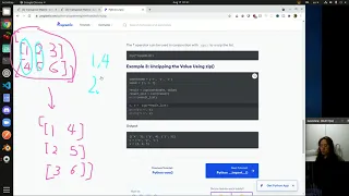 LeetCode 867 Transpose Matrix Method 2 - Python Walk-through