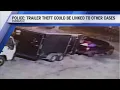 Evansville Police searching for suspect vehicle involved in trailer theft