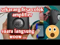 Speaker JBL KW Bisa Kenceng Bass Enak Colok ke Amplifier Saja,  Merubah Amplifier Bisa Bluetooth 👍