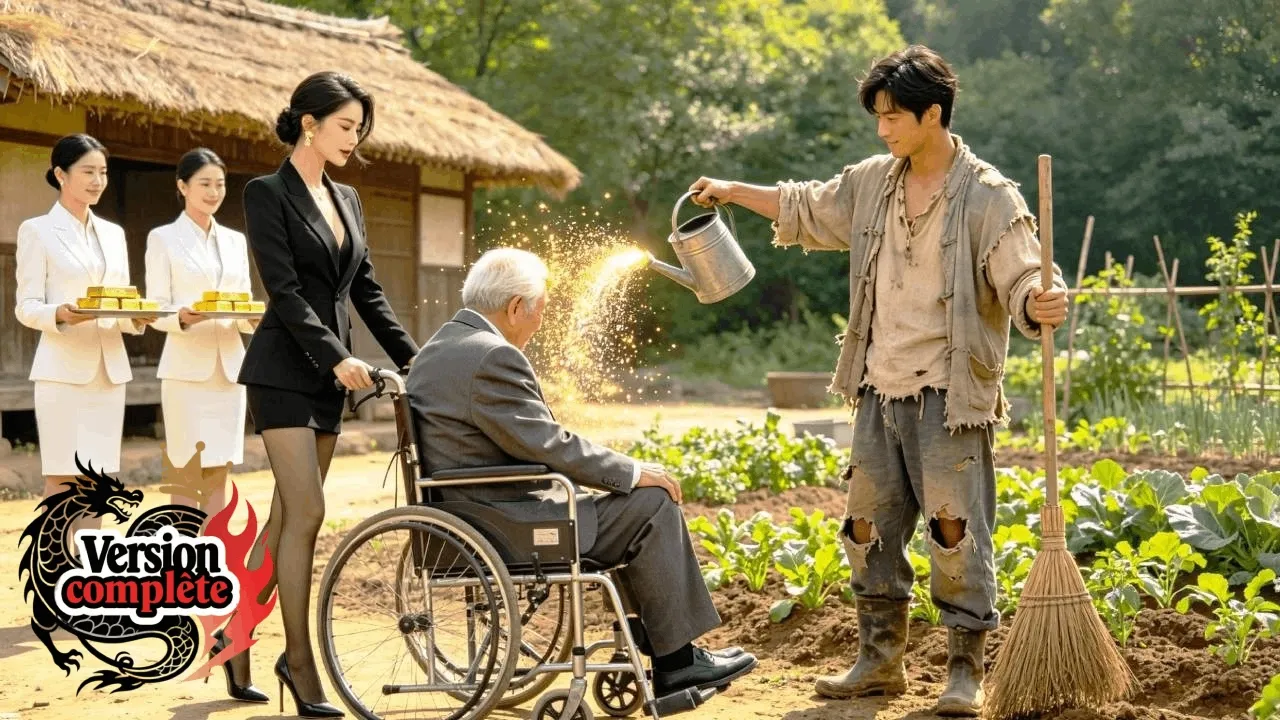 Incurable, le magnat est guéri par un jardinier et son arrosoir!La belle PDG le demande en mariage! poster