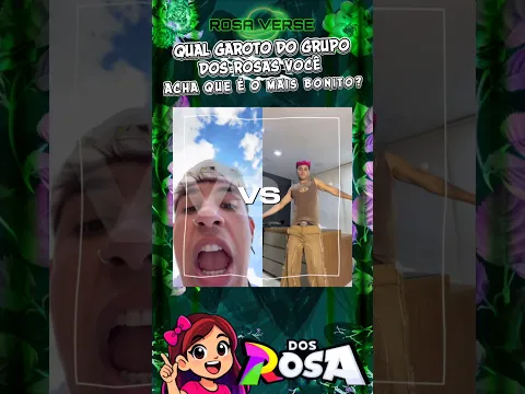 QUAL GAROTO É O MAIS BONITO DOS ROSAS?? #leozinn077 #voidcaua #grupodosrosa