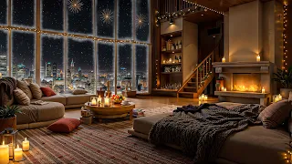 Luxurious Apartment Jazz Escape 4K Serene Ambience With Calm Piano Jazz Music For Chill Sleep 