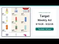 Target Weekly Ad 26 - 26 Top 10 Deals