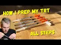How I Prepare Preload My TRT Syringes with Insulin Needles