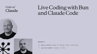 Live coding session with Boris Cherny and Jarred Sumner