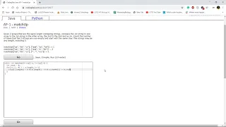 AP-1 matchUp Java Tutorial Codingbat com
