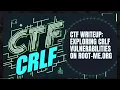 Tutorial Root-Me 8 Web - Server CRLF
