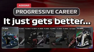 F1 Game Modding just added Progressive Multi-Year Career Mode...