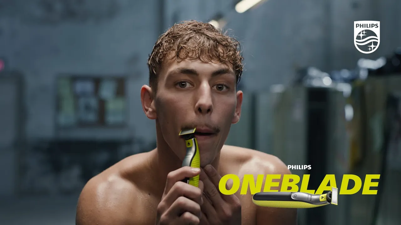 Philips Polska — Philips OneBlade - Precise and Gentle Styling (YouTube video ad)