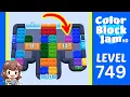 Color Block Jam Level 736 (749) Solution Walkthrough