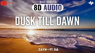 Download Zayn - Dusk Till Dawn ft. Sia [8D AUDIO] | USE 🎧 MP3