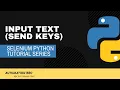 Selenium Input Text Python Selenium Python Tutorial
