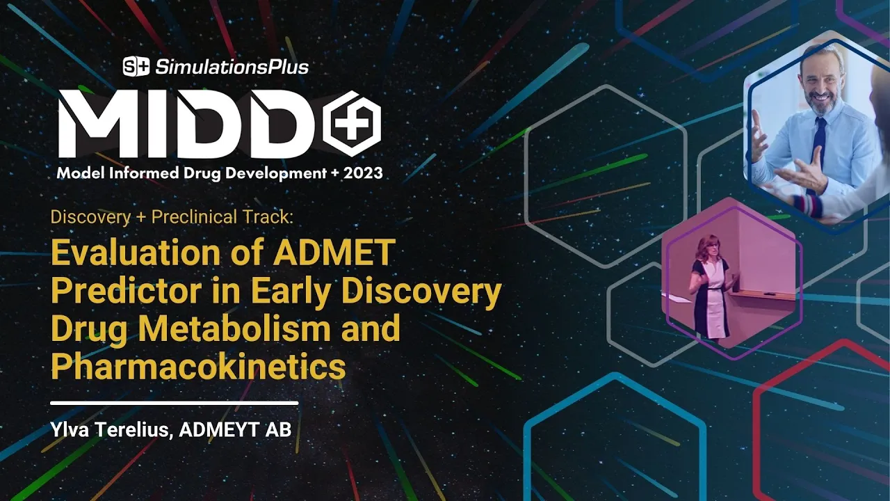 Discovery + Preclinical Track: Evaluation of ADMET Predictor in Early Discovery Drug Metabolism...