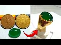 Download Lagu MEMBUAT CINCIN AKIK || BATU HIJAU DARI KOIN 500 rupiah