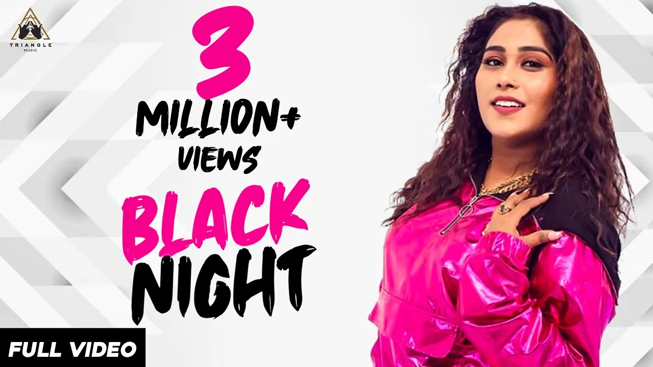 BLACK NIGHT I AFSANA KHAN I (OFFICIAL VIDEO) LATEST SONG 2019