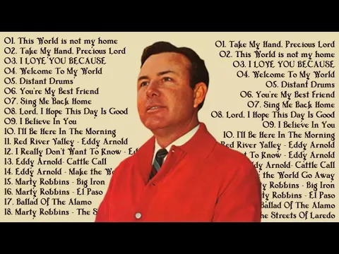 Download MP3 Best Songs Of Jim Reeves, Eddy Arnold, Marty Robbins, Don Williams | Old Country Hits