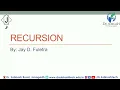 C Recursion with example in Gujarati By Jay Fuletra