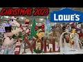 LOWES NEW 2023 Christmas Decor Full Store Walkthrough