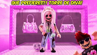 QUE PREFIERES TORRE DE DIVA?! OCULTA SECRETOS OSCUROS! 😵😲