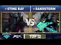 Lagu STING RAY vs. Sandstorm - Elimination Top 12 - Brawlhalla World Championship 2022