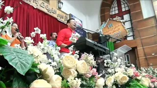 ترنيمة ابن العز المرنم حاتم تلميذ اجتماع التحرير و الشفا 