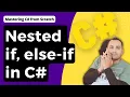 Nested If Statement in C C Tutorial for Beginners