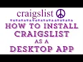 How To Install Craigslist As A Desktop App Easy Step-by-Step Tutorial