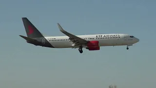 Etf Airways Boeing 737-800 9A-ABC Landing Seville LEZL