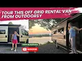 Tour This Off-Grid Rental Van from Outdoorsy