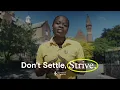 Download Lagu Don't Settle, Strive - Clearing at the University of Chester