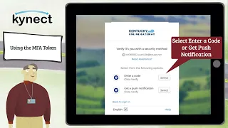 Using the Multi Factor Authentication MFA Token for benefits