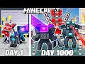 Download Lagu I Survived 1000 Days of SKIBIDI TOILET WAR in Minecraft!