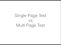 Split Testing - Multi Page vs Single Page Split Test
