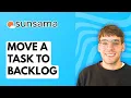 Lagu Hoe een taak naar een backlog te verplaatsen in Sunsama [2025-gids]