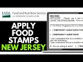 How to Apply for Food Stamps in New Jersey 2025 Step-by-Step