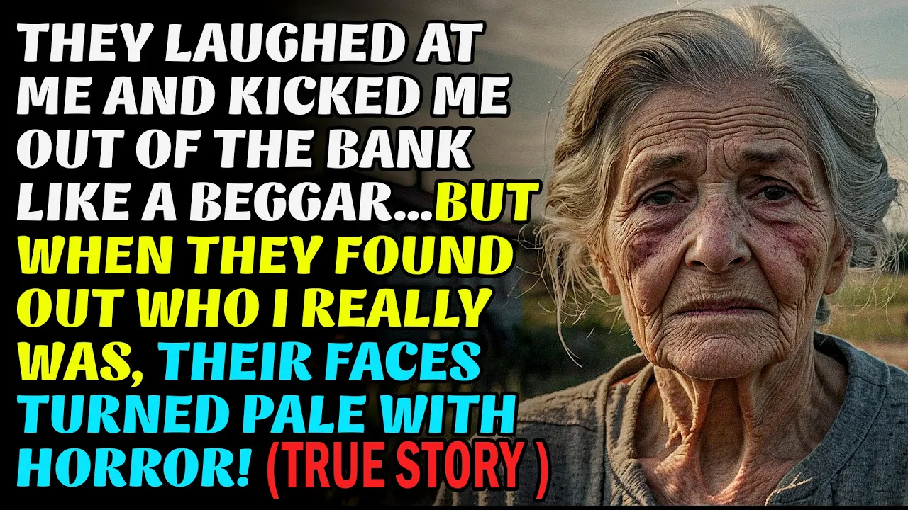 Outline Video 👵💔 This Grandma Was Humiliated By The Staff At The Bank…but What She Revealed Stunned Everyone!