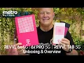 New REVVL Lineup 6x 5G 6x PRO 5G TAB 5G Unboxing Metro by T-Mobile