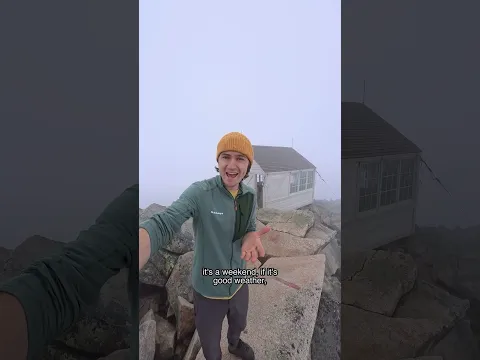 Overnight in a mountain top shelter